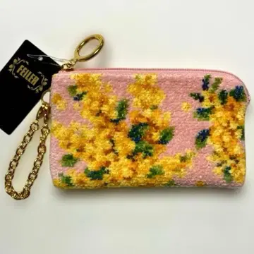 완판템 정가 7,150엔 미모사 솔라레 페이러 팔로워 한정판 미니 파우치