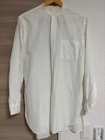 COMORI 긴팔 셔츠 화이트 사이즈 2