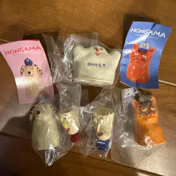 HONGAMA 가챠 미니어처 컬렉션 4종 세트