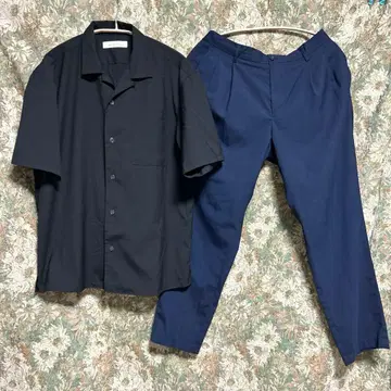 (눈에 띄는 얼룩 없음) 유나이티드 애로우즈 상하의 세트 셔츠 바지