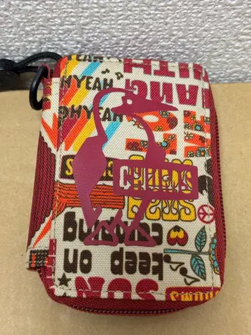 CHUMS 키케이스 리사이클 오벌 키지퍼 케이스