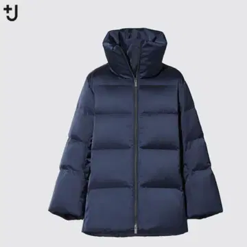 유니클로 +J 다운 네이비 XL