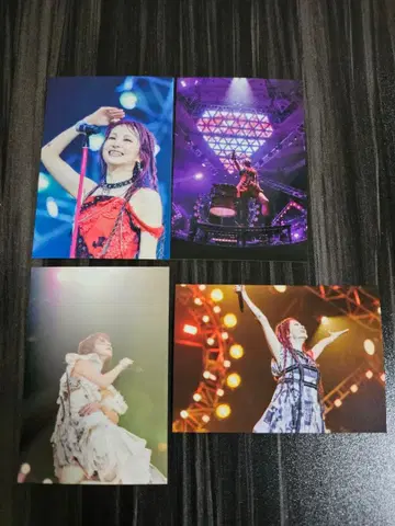 LiSA 회장 한정판 트레이딩 카드 전 4종류