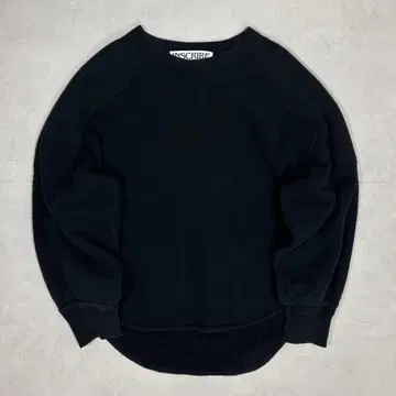 INSCRIRE 아노클레어 맨투맨 트레이닝복 퍼프 슬리브 와플