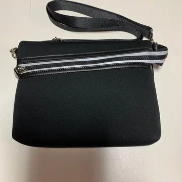 블랙 네오프렌 숄더백