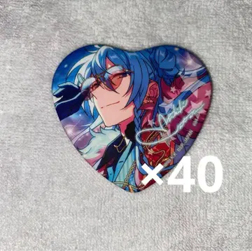 앙스타 히비키 와타루 토루파카 시네마 극장 캔뱃지 하트 캔뱃지