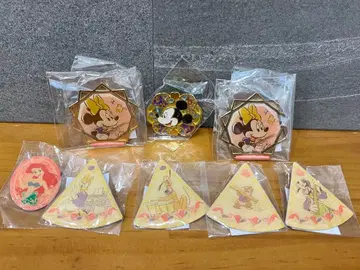 디즈니 클래식 핀 배지 8개