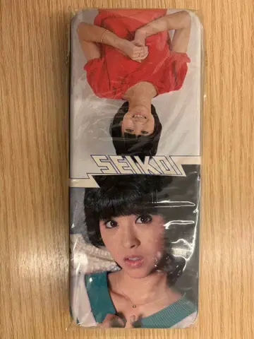 마츠다 세이코 / 캔 펜 케이스 / 당시 물건 미사용품