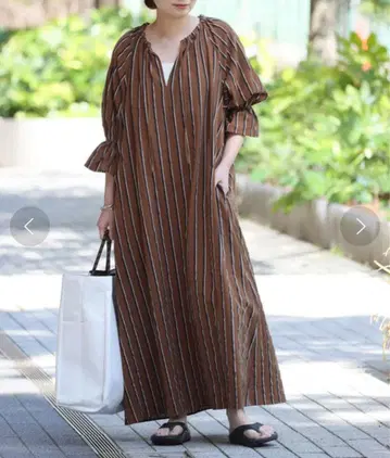 JOURNAL STANDARD 소프트 스트라이프 원피스