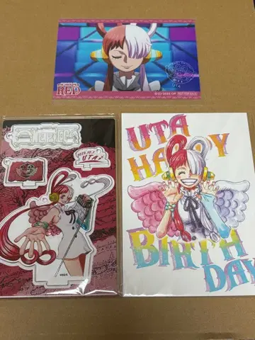 ONE PIECE 생일 디오라마 피규어 - kirat 우타