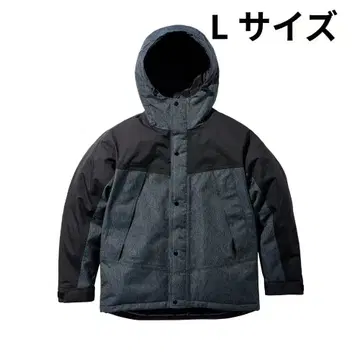 L 사이즈 워크맨 이지스 퓨전 다운 자켓 인디고 데님