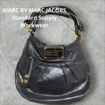 마크 바이 마크 제이콥스 원 숄더백 y2k 천연 가죽 블랙