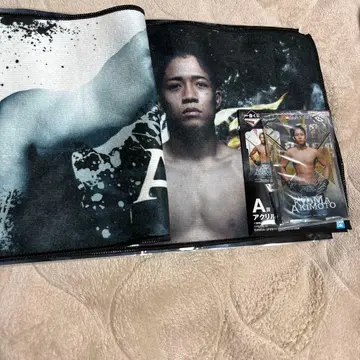 RIZIN 제일복권 아키모토 코신 아크릴 스탠드 응원 타월