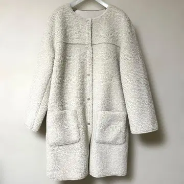 [ 새상품 ] 리버서블 보아 코트 여성용