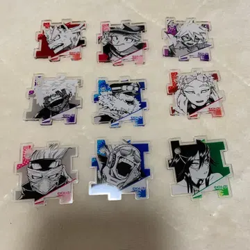 나의 히어로 아카데미아 히로아카 원화전 퍼즐형 아크릴 스탠드 9개 세트