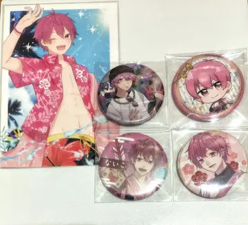 이레이스 나이코 씨 캔뱃지 엽서