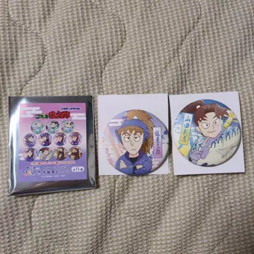 닌타마 란타로 트레이딩 화지풍 캔뱃지 2세트