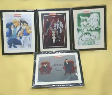 명탐정 코난 액자 아트 4장 세트