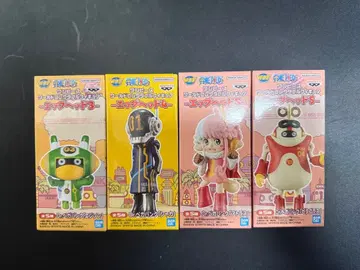 원피스 월드 컬렉션 에그헤드 베가펑크 4체 세트