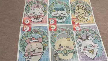 치이카와 (먼작귀) A4 클리어 파일 & 캔 거울