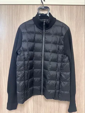 TAION 블랙 다운 자켓 L