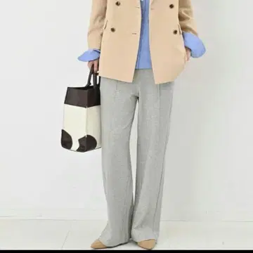 [ 새상품 ] SLOBE IENA 뷰티 테리 클리어 배기 스웨트 팬츠