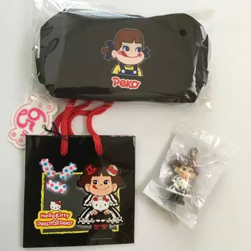 후지야 페코짱 굿즈 파우치 마스코트