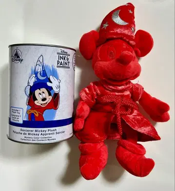 INK&PAINT 미키 봉제 인형 캔