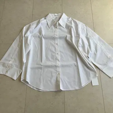 FRAY I.D 화이트 긴팔 셔츠