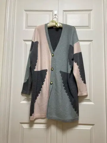 캐시미어 롱 가디건 빈티지 이탈리아 제