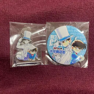 명탐정 코난 코난 백화점 캔뱃지 아크릴 키링 괴도 키드