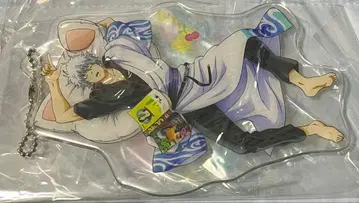 사카타 긴토키 평소 폼 잡는 녀석일수록 잠버릇이 심하다 아크릴 키링