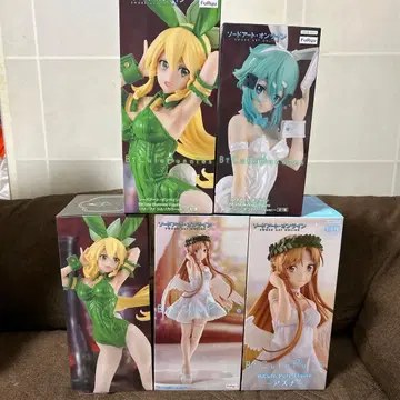 소드 아트 온라인 피규어 5세트