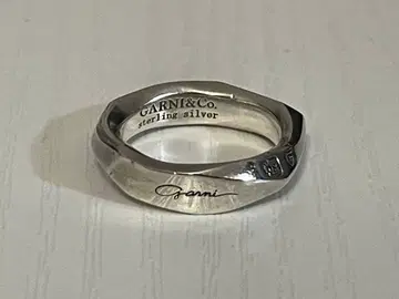 [ 7호 ] 가르니 GARNI 크로케리 반지 스털링 실버 [ 새상품급 ]