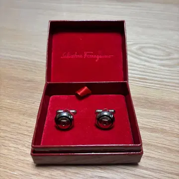 Salvatore Ferragamo 실버 커프 링크스