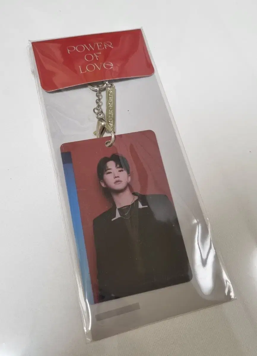 Seventeen Hoshi Power of Love Photo Card Keyring