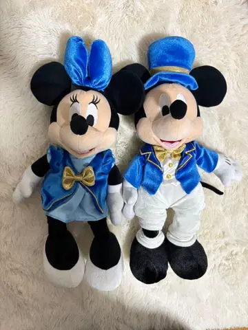 디즈니 스토어 도쿄 디즈니 리조트점 20주년 미키 미니 봉제 인형