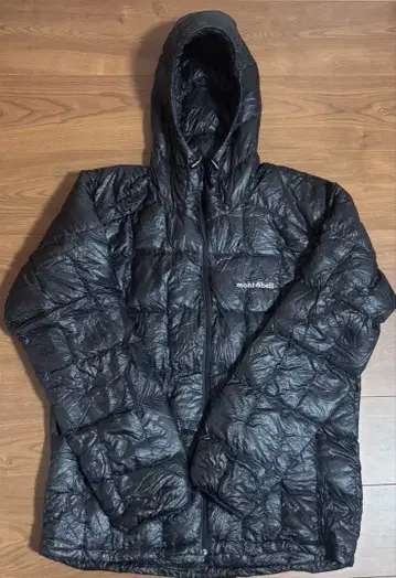 새상품급 montbel 몽벨 플라즈마 1000 알파인 다운 후드티 L