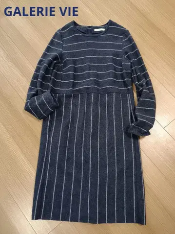 GALERIE VIE 압축 울 원피스 튜닉 티셔츠