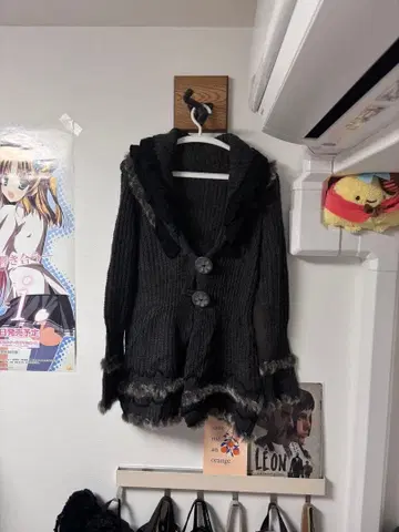 다크 코켓 페어리 그런지 가디건 코트 y2k