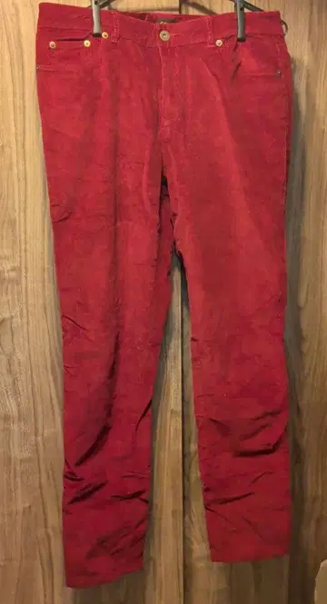 LLBean 코듀로이 다크 레드 팬츠 사이즈 10