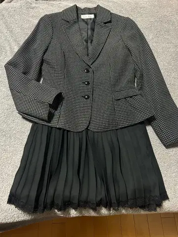 9호 스커트 수트 블랙