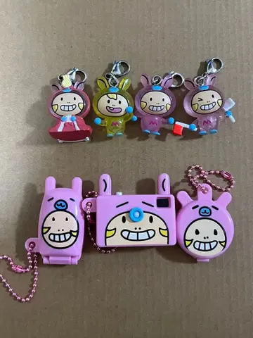 미니모니.미니모짱 메지루시 액세서리 키링 세트