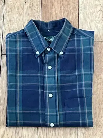 Gitman Bros. 깃맨 빈티지 버튼 다운 셔츠 사이즈 15