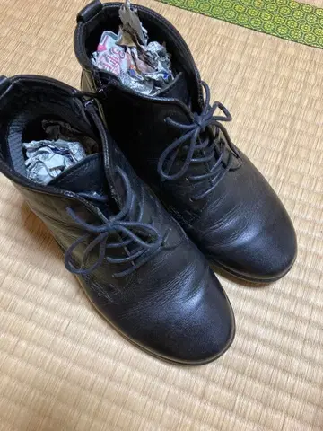 새상품급 ECCO REGAL 블랙 부츠 22.5cm