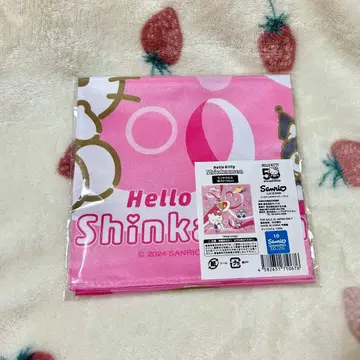 헬로키티 신칸센 콜라보 손수건