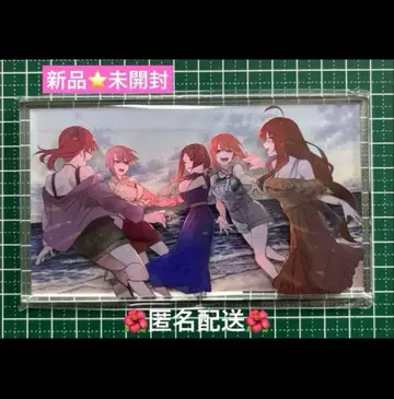 5등분의 신부 극장판 굿즈 아크릴 블록