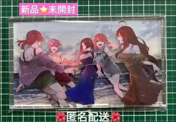 5등분의 신부 극장판 굿즈 아크릴 블록