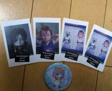 은하 특급 밀키 서브웨이의 마그샷과 캔뱃지입니다