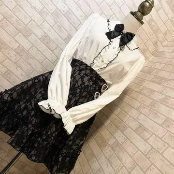 majoritty x ROJITA 하트 모티브 코디 세트 양산형 지뢰계